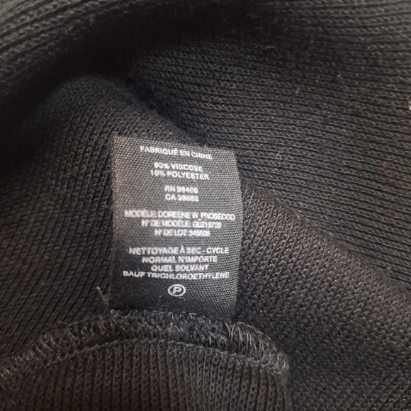 Theory Doreen Prosecco mini skirt SZ M BLACK - Picture 6 of 7